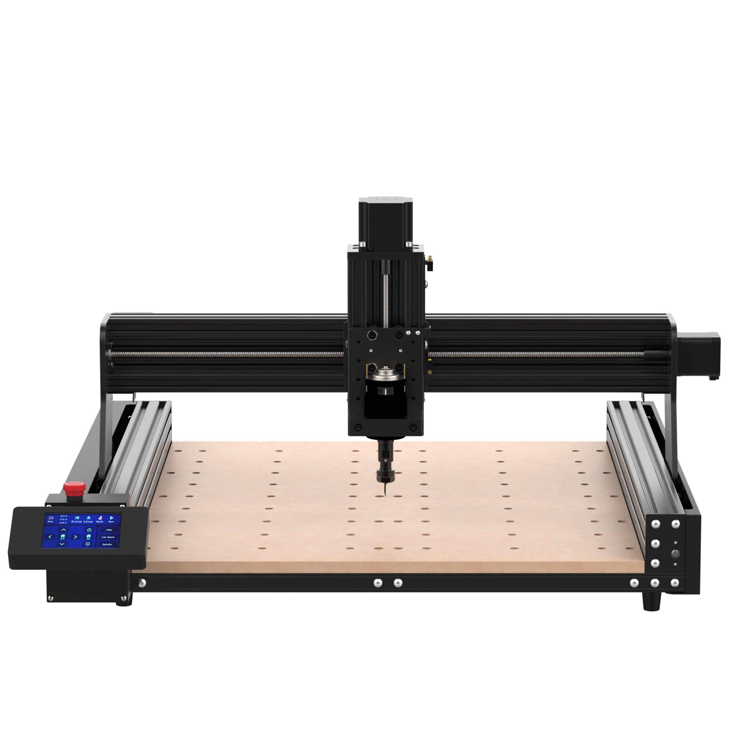 Two-Tree 450 Kit Fresas CNC Woodworking Router with Handheld Diamond Spiral Router Bit Set and 4th Axis Unit Worktable Size (mm) 460x460x80mm - Image 4