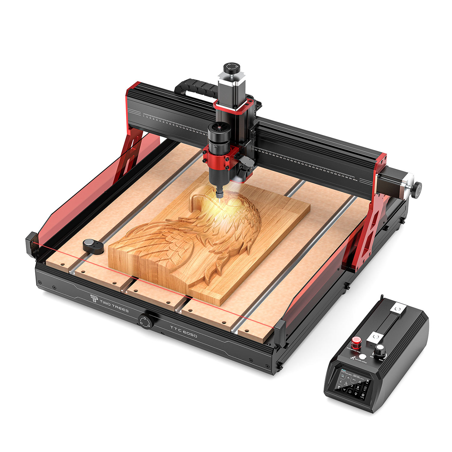 TTC6050 Desktop CNC Wood Engraving Machine Product Specifications - Image 4