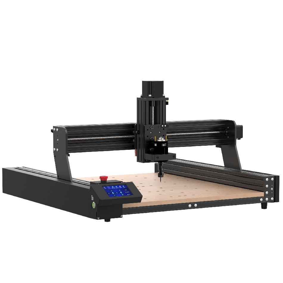 Two-Tree 450 Kit Fresas CNC Woodworking Router with Handheld Diamond Spiral Router Bit Set and 4th Axis Unit Worktable Size (mm) 460x460x80mm - Image 6
